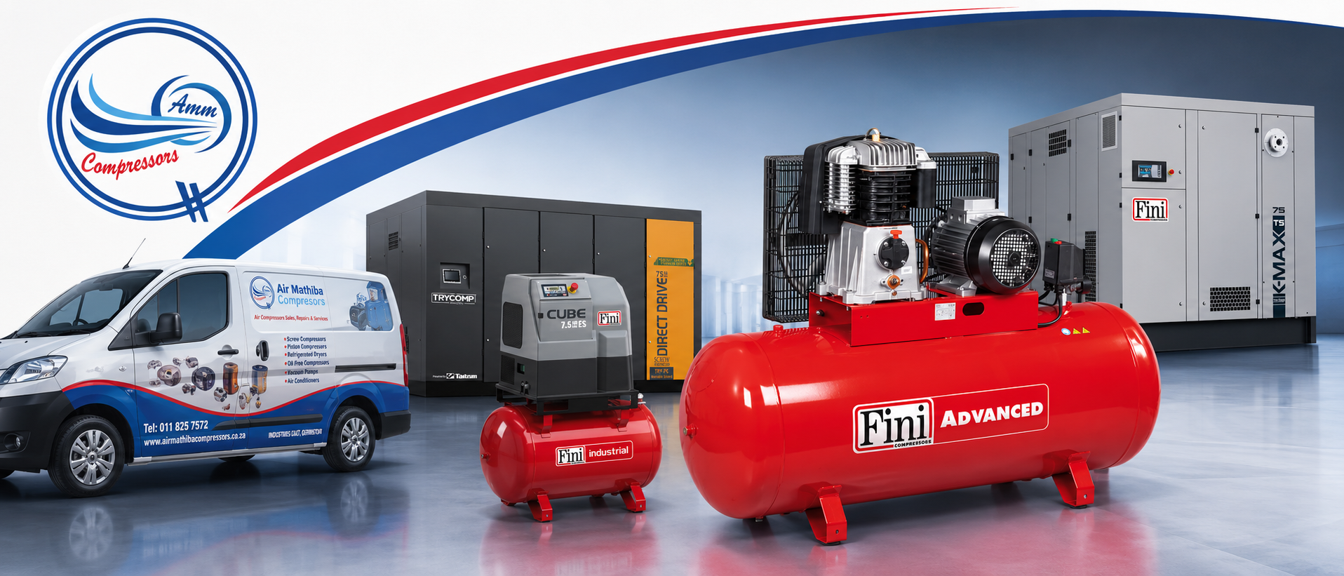 Air Mathiba Compressors about us hero banner