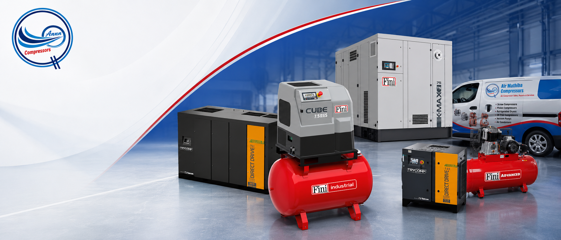 Air Mathiba Compressors contact hero banner