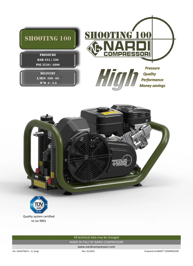 Nardi Shooting 100 Cover